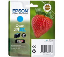 Epson E29 Druckerpatronen XL cy - Epson T2992, No. 29XL c, C13T29924020 für z.B. Epson Expression Home XP -235, Epson Expression Home XP -330