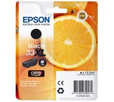 Epson E33 Druckerpatronen XL bk - Epson T3351, No. 33XL bk, C13T33514010 für z.B. Epson Expression Premium XP -530, Epson Expression Premium XP -630