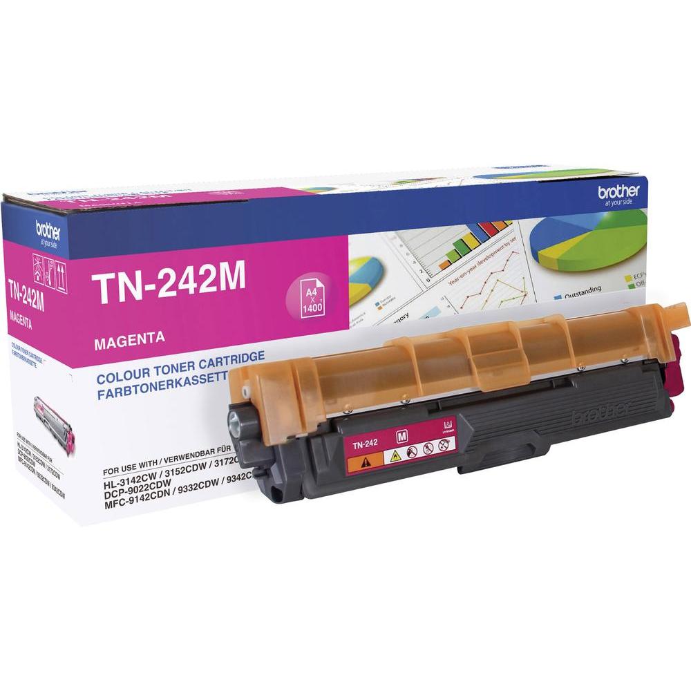 Brother B242M Toner ma - Brother TN-242M für z.B. Brother DCP -9022 CDW, Brother HL -3142 CW, Brother HL -3152 CDW, Brother HL -3172 CDW