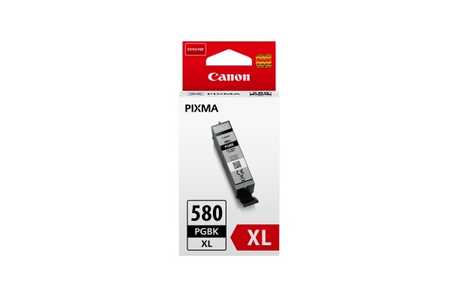Canon C580XLPGBK Druckerpatronen XL schwarz - Canon PGI-580XLPGBK, 2024C001 für z.B. Canon Pixma TR 8550, Canon Pixma TS 8351, Canon Pixma TS 6350 a
