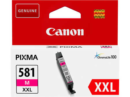 Canon C581XXLM Druckerpatronen XL magenta - Canon CLI-581XXLM, 1996C001 für z.B. Canon Pixma TS 8350, Canon Pixma TR 8550, Canon Pixma TS 705 A