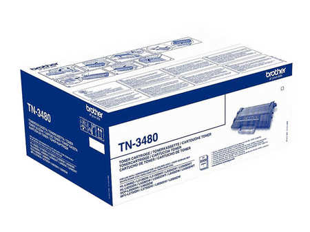 Brother B3480 Toner XL schwarz - Brother TN-3480 für z.B. Brother HLL 5100 DN, Brother DCPL 5500 DN, Brother DCPL 6600 DW, Brother HLL 5000 D