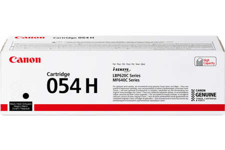 Canon H054Hbk Toner XL bk - Canon CRG-054H bk, 3028C002 für z.B. Canon iSENSYS MF 645 Cx, Canon iSENSYS LBP -620, Canon iSENSYS LBP -621 Cw