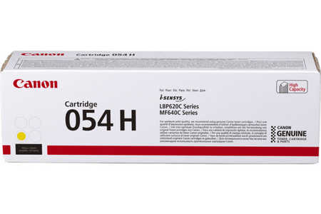 Canon H054Hy Toner XL y - Canon CRG-054H y, 3025C002 für z.B. Canon iSENSYS MF 645 Cx, Canon iSENSYS LBP -620, Canon iSENSYS LBP -621 Cw