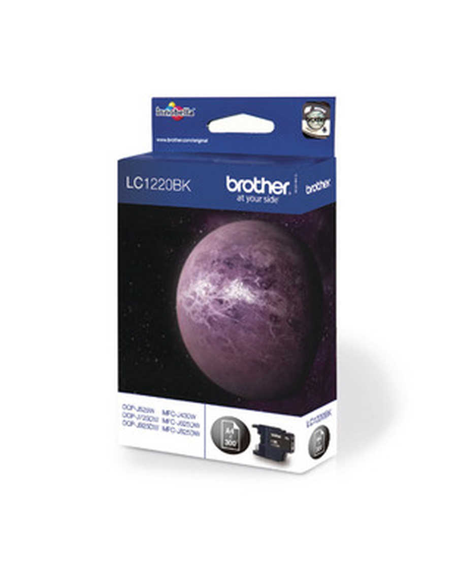 Brother B1220/1240/1280 Druckerpatronen bk - Brother LC1220BK für z.B. Brother DCPJ 725 DW, Brother MFCJ 430 W, Brother DCPJ 525 W, Brother MFCJ 430