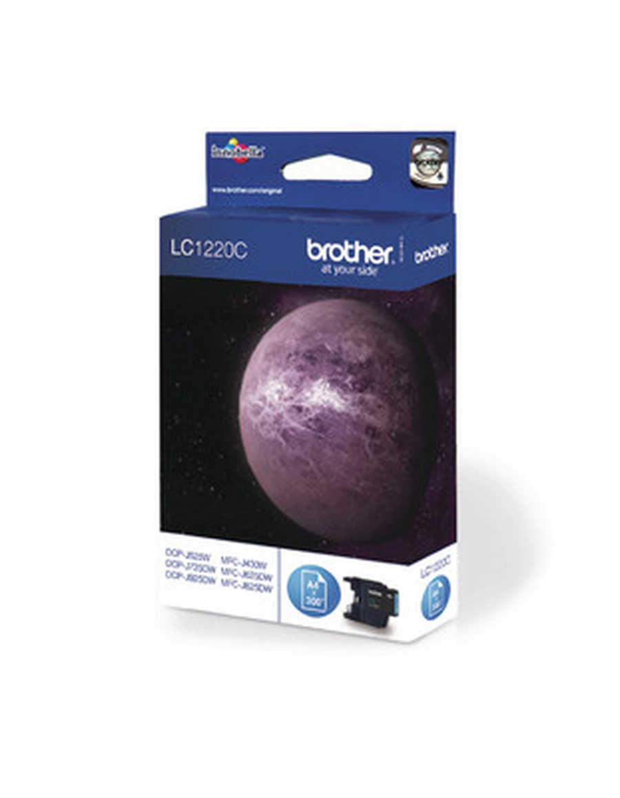 Brother B1220/1240/1280 Druckerpatronen c - Brother LC1220C für z.B. Brother DCPJ 725 DW, Brother MFCJ 430 W, Brother DCPJ 525 W, Brother MFCJ 430