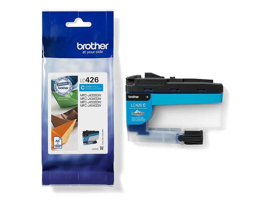 Brother B426 Druckerpatronen c - Brother LC426C für z.B. Brother MFCJ 4335 DW, Brother MFCJ 4340 DW, Brother MFCJ 4535 DW, Brother MFCJ 4540 DW