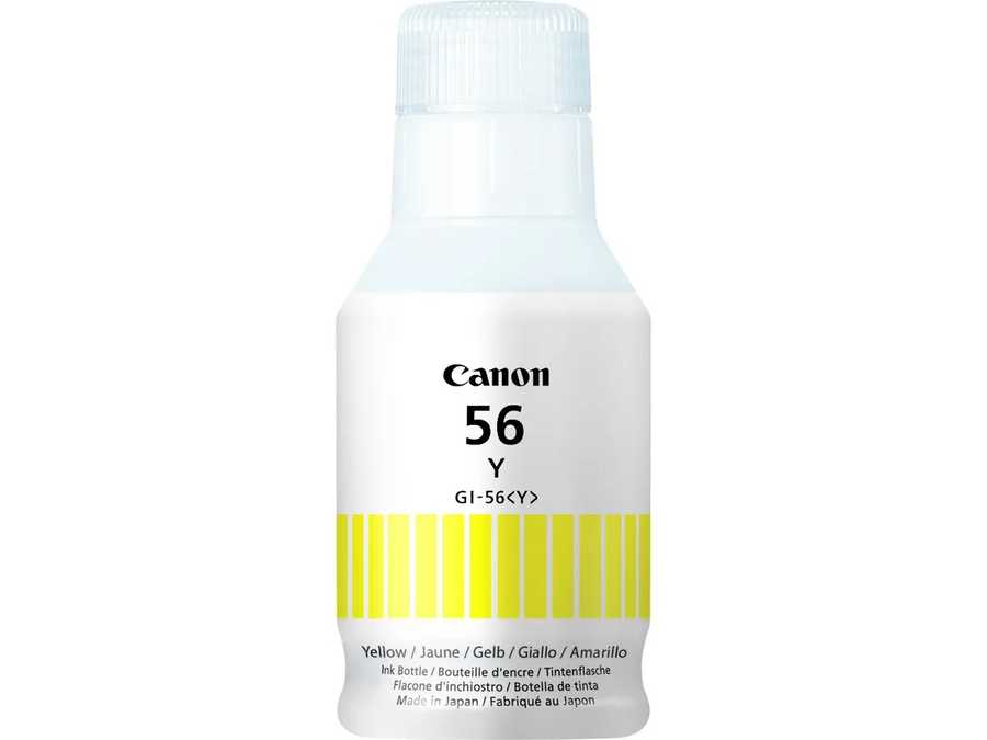 Canon C56Y Druckerpatronen yellow - Canon GI-56 Y, 4432C001 für z.B. Canon Maxify GX 6050, Canon Maxify GX 7050, Canon Maxify GX 7055