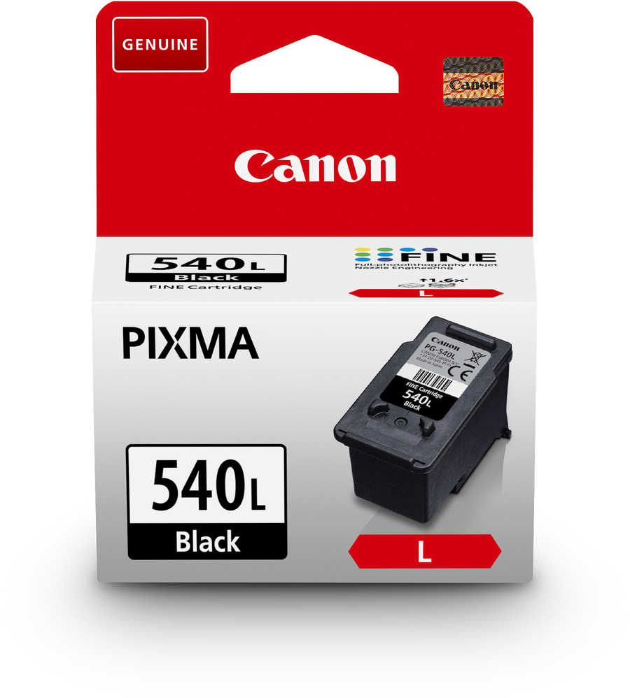 Canon C540L Druckerpatronen XL bk - Canon PG-540L, 5224B001 für z.B. Canon Pixma TS 5150, Canon Pixma TS 5100, Canon Pixma TS 5151