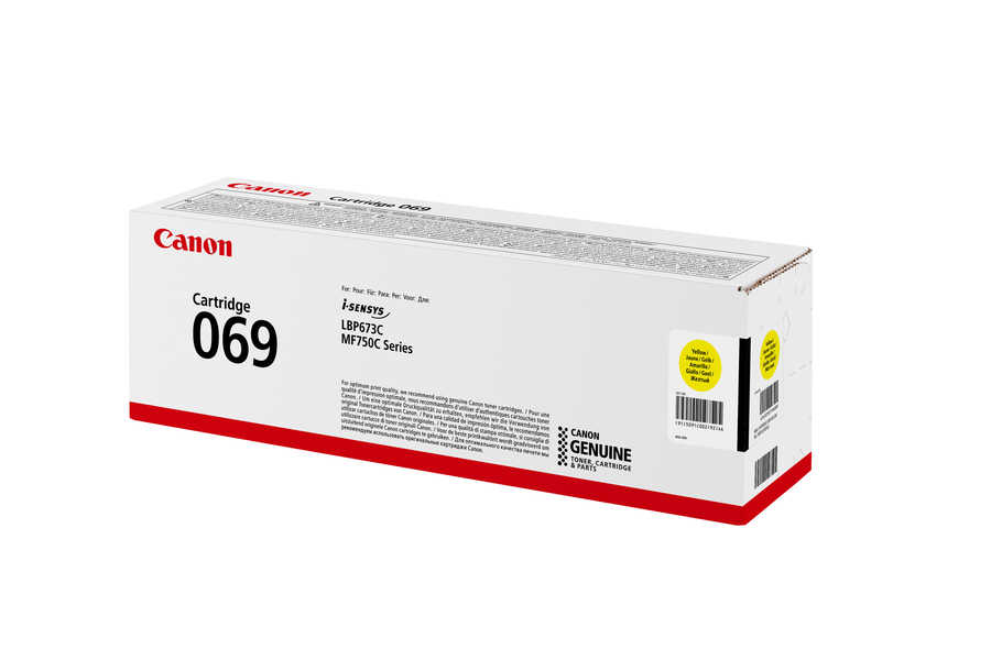 Canon C069 Toner ye - Canon CRG069YH, 5095C002 für z.B. Canon iSENSYS LBP -673 Cdw, Canon iSENSYS MF 750, Canon iSENSYS MF 752 Cdw