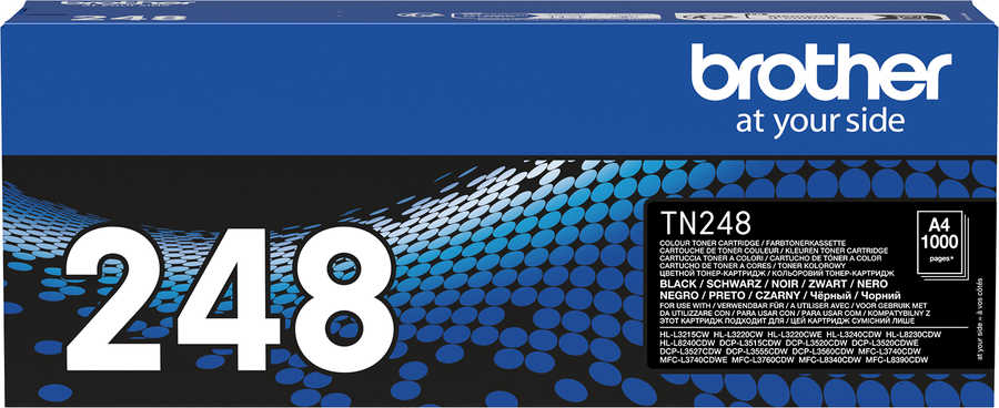 Brother B248 Toner bk - Brother TN248BK für z.B. Brother DCPL 3560 CDW, Brother MFCL 8390 CDW, Brother HLL 3220 CW, Brother MFCL 3760 CDW