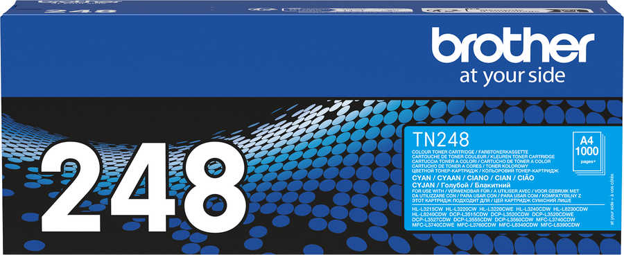 Brother B248 Toner c - Brother TN248C für z.B. Brother DCPL 3560 CDW, Brother MFCL 8390 CDW, Brother HLL 3220 CW, Brother MFCL 3760 CDW
