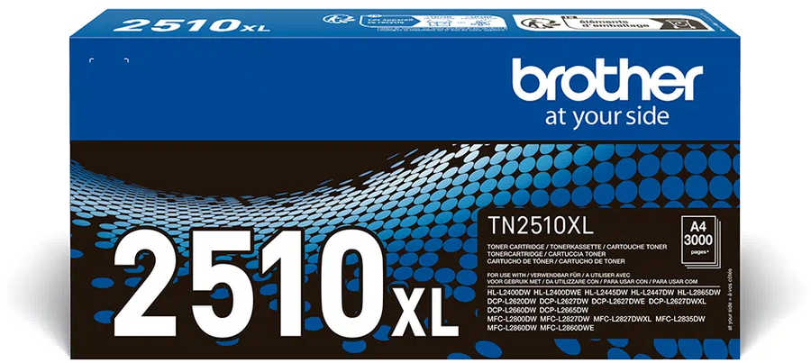 Brother B2510 Toner XL bk - Brother TN2510XL für z.B. Brother MFCL 2800 DW, Brother DCPL 2620 DW, Brother DCPL 2625 DW, Brother DCPL 2627 DW