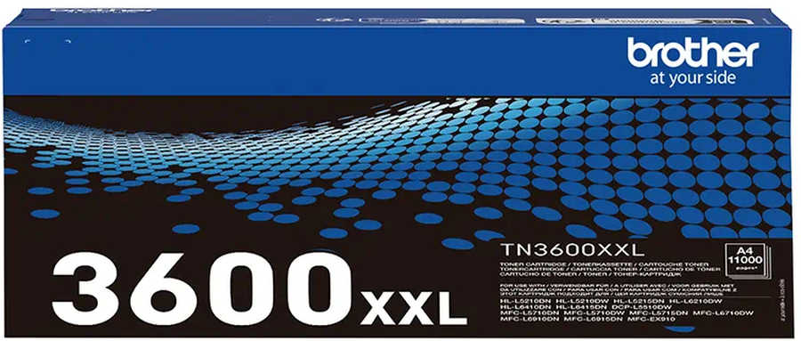 Brother B3600XXL Toner XL bk - Brother TN-3600XXL für z.B. Brother DCPL 5510 DW, Brother HLL 5210 DN, Brother HLL 5210 DNT, Brother HLL 5210