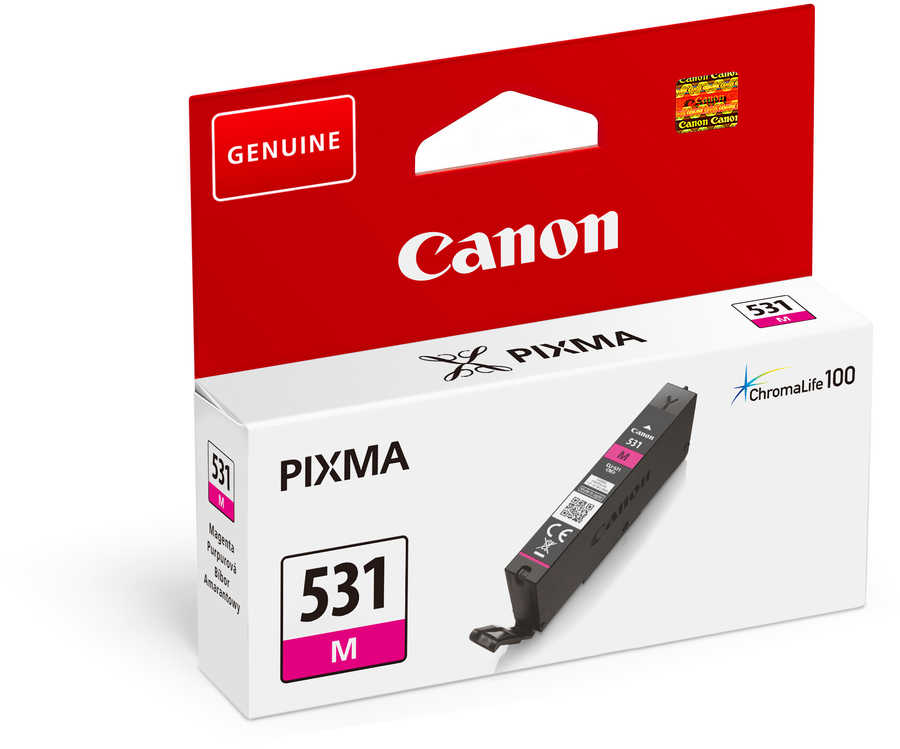 Canon C530/531 Druckerpatronen magenta - Canon 6120C001 für z.B. Canon Pixma TS 8750, Canon Pixma TS 8751, Canon Pixma TS 8700