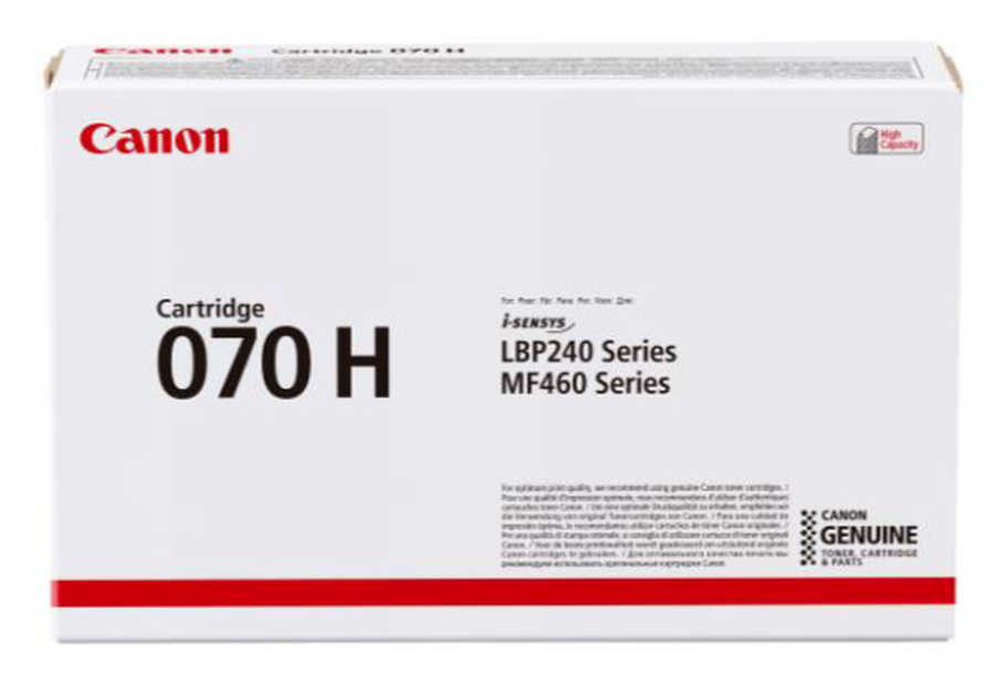 Canon C070 Toner XL bk - Canon CRG 070H, 5639C002 für z.B. Canon imageCLASS MF -460, Canon iSENSYS LBP -240, Canon iSENSYS LBP -243 dw