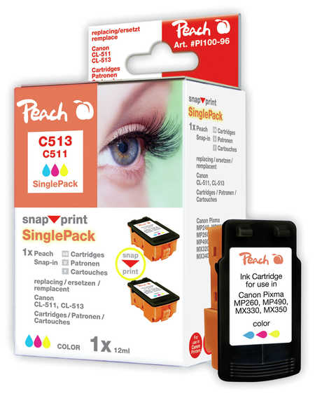 Peach C201 Druckerpatrone ye ersetzt Canon, Xerox, Apple BJI-201Y, 0949A001 für z.B. Apple Color Stylewriter PRO , Apple Stylewriter Pro Color