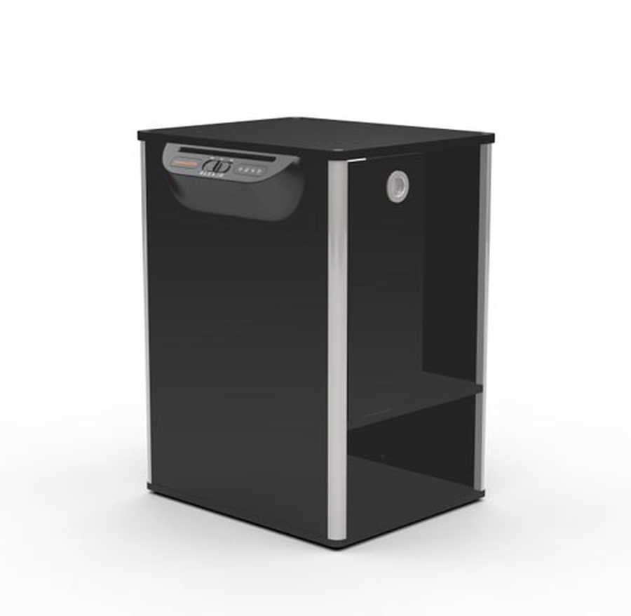 Bonsaii Druckertisch mit Aktenvernichter Docshred Stand 7 Bonsai