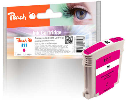 Peach HP 11 m Druckerpatrone ma ersetzt HP No. 11 m, C4837A für z.B. HP Business InkJet 1000, HP Business InkJet 1100, HP Business InkJet 1100 D
