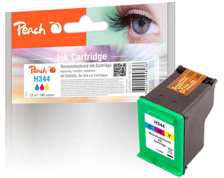Peach HP 344 Druckkopf XL col ersetzt HP No. 344, C9363EE für z.B. HP DeskJet 460, HP DeskJet 460 C, HP DeskJet 460 CB, HP DeskJet 460 WBT, HP PSC 1600