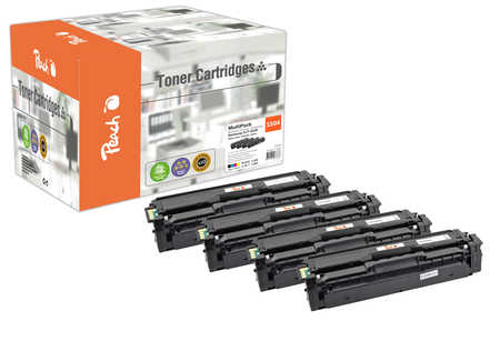 Peach S504 4 Toner (bk, c/m/y) ersetzt Samsung CLT-P504C, SU400A für z.B. Samsung CLP -410, Samsung CLP -415 N, Samsung CLP -415 NW