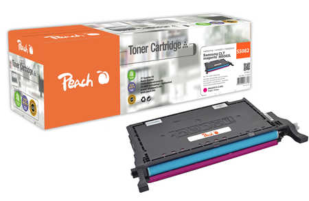 Peach S5082 Toner XL ma ersetzt Samsung CLT-M5082L/ELS, SU322A für z.B. Samsung CLP -620, Samsung CLP -620 ND, Samsung CLP -670