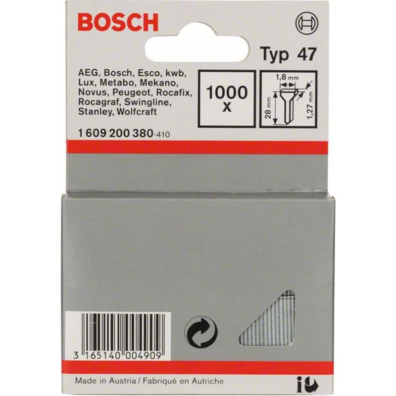 Bosch 1000 Nägel 28 mm