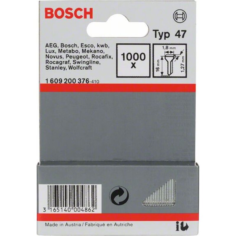 Bosch 1000 Nägel 16 mm