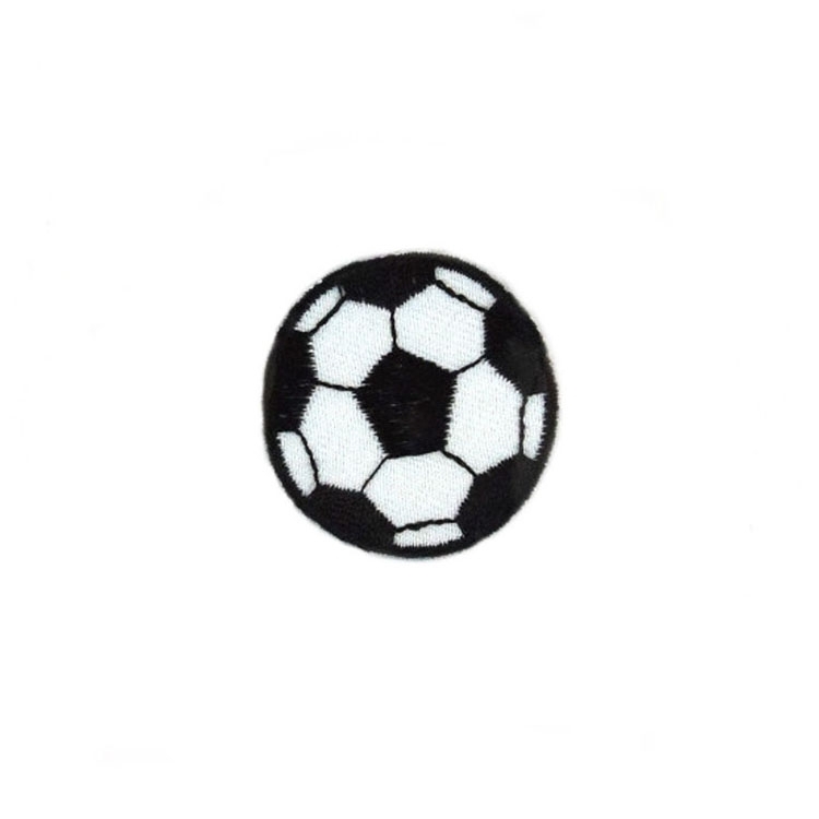 Applikation Fußball klein 3,6 cm