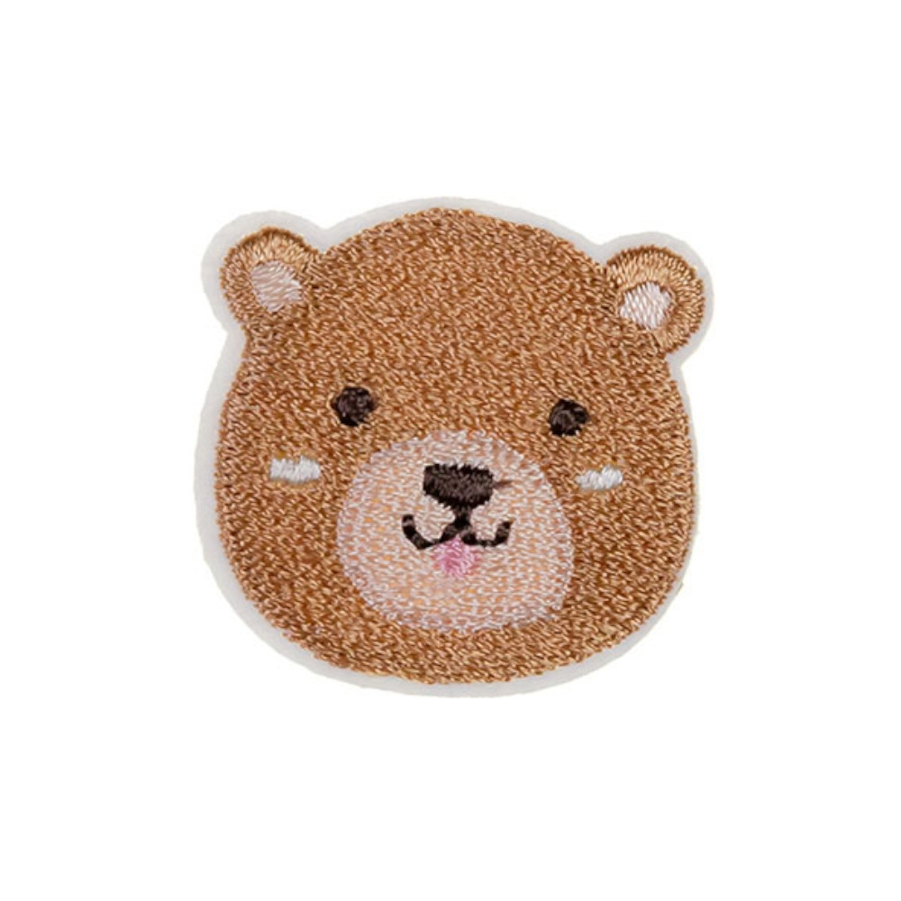 Applikation kleiner Bärenkopf