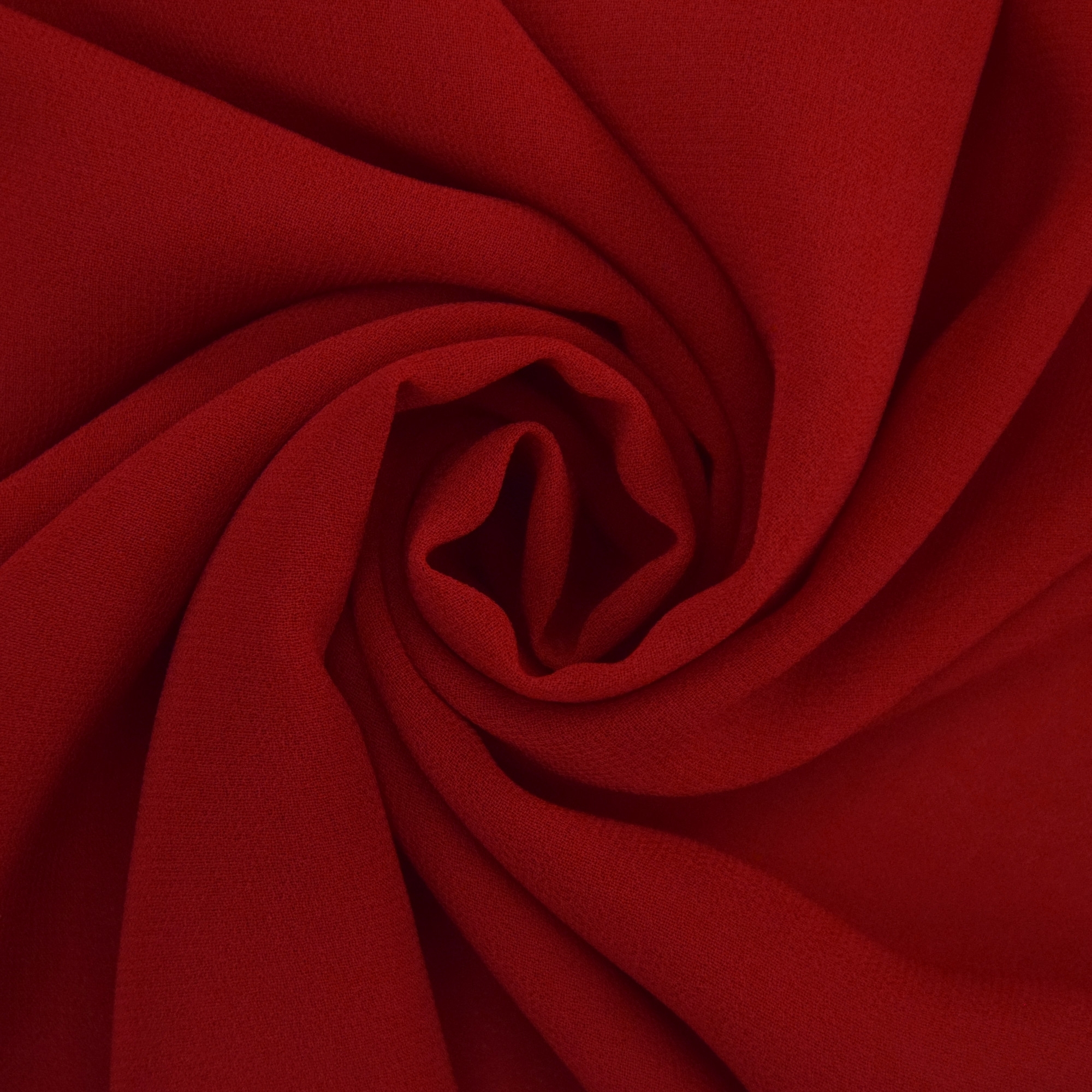 Chiffon rot, unifarben - Hochzeitsstoff