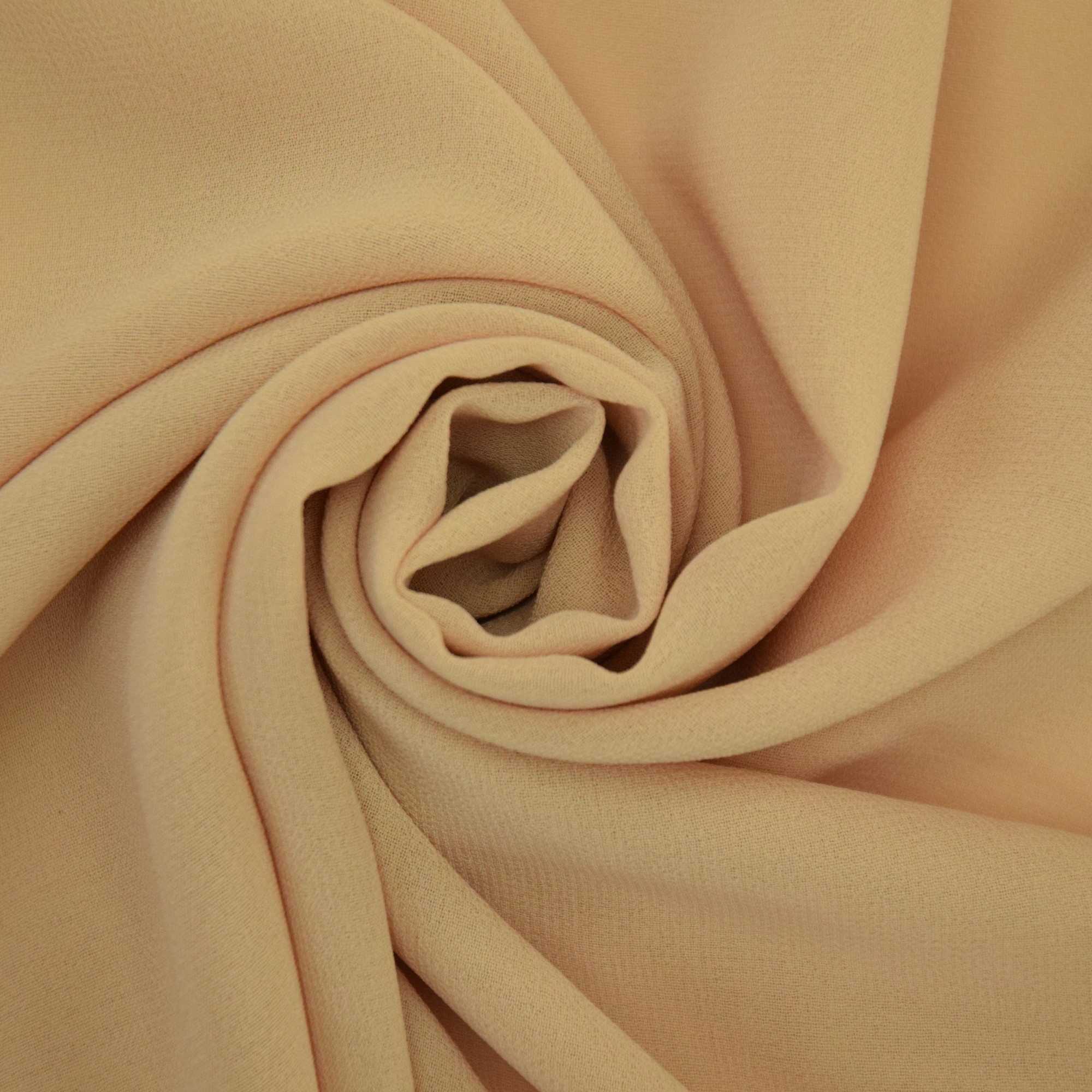 Chiffon uni, beige