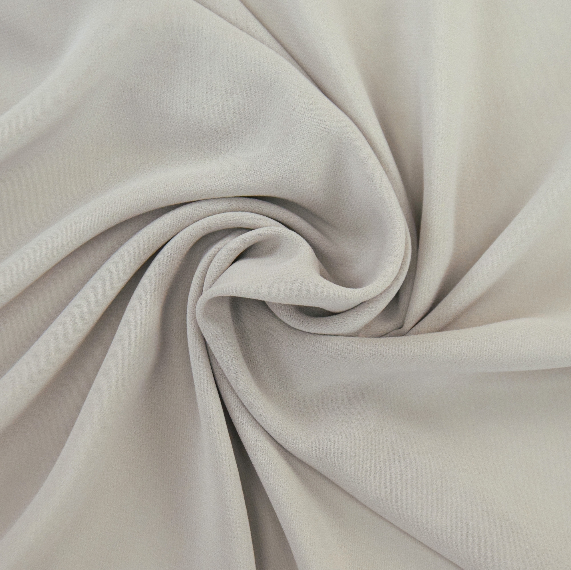 Chiffon uni, hellgrau