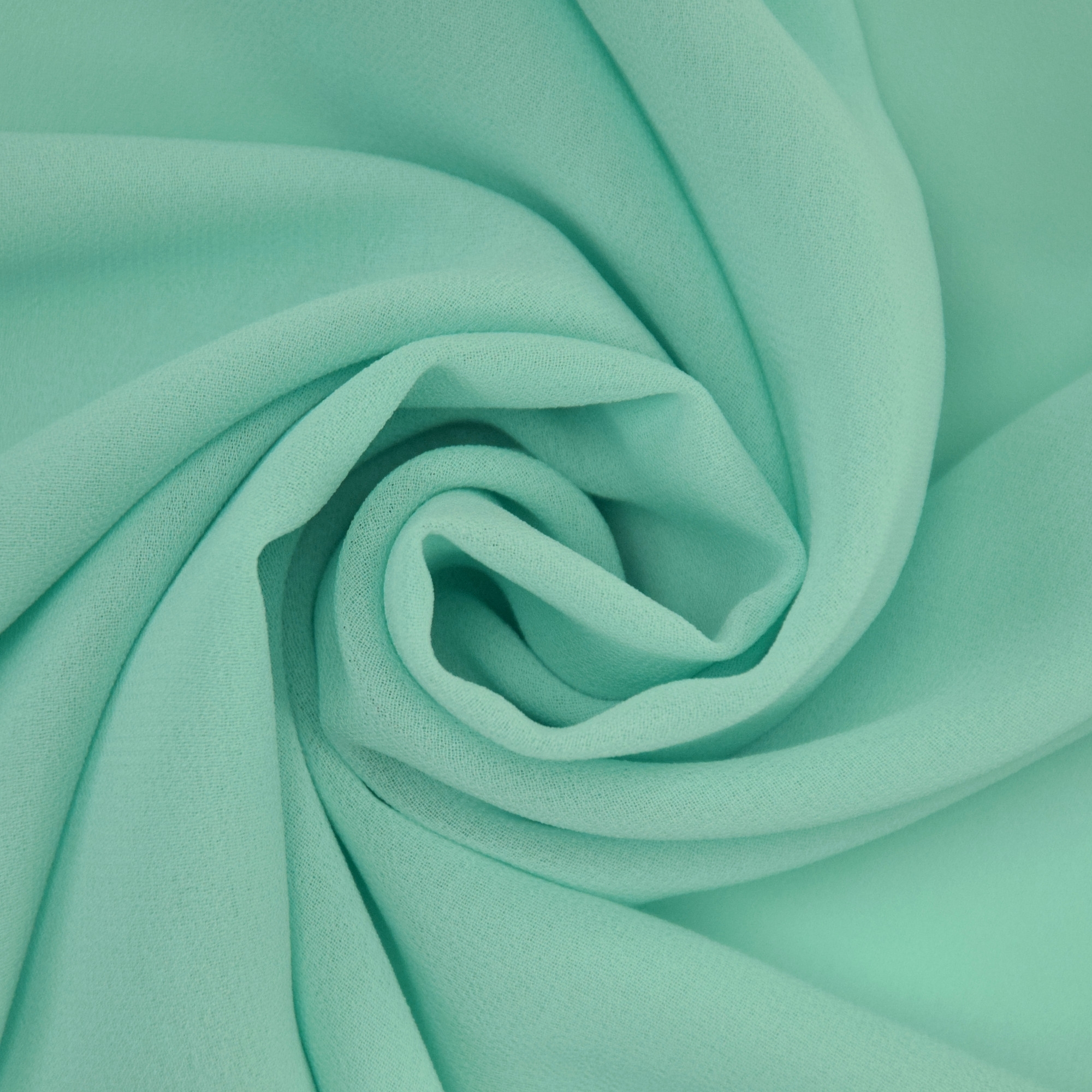 Chiffon uni, mint