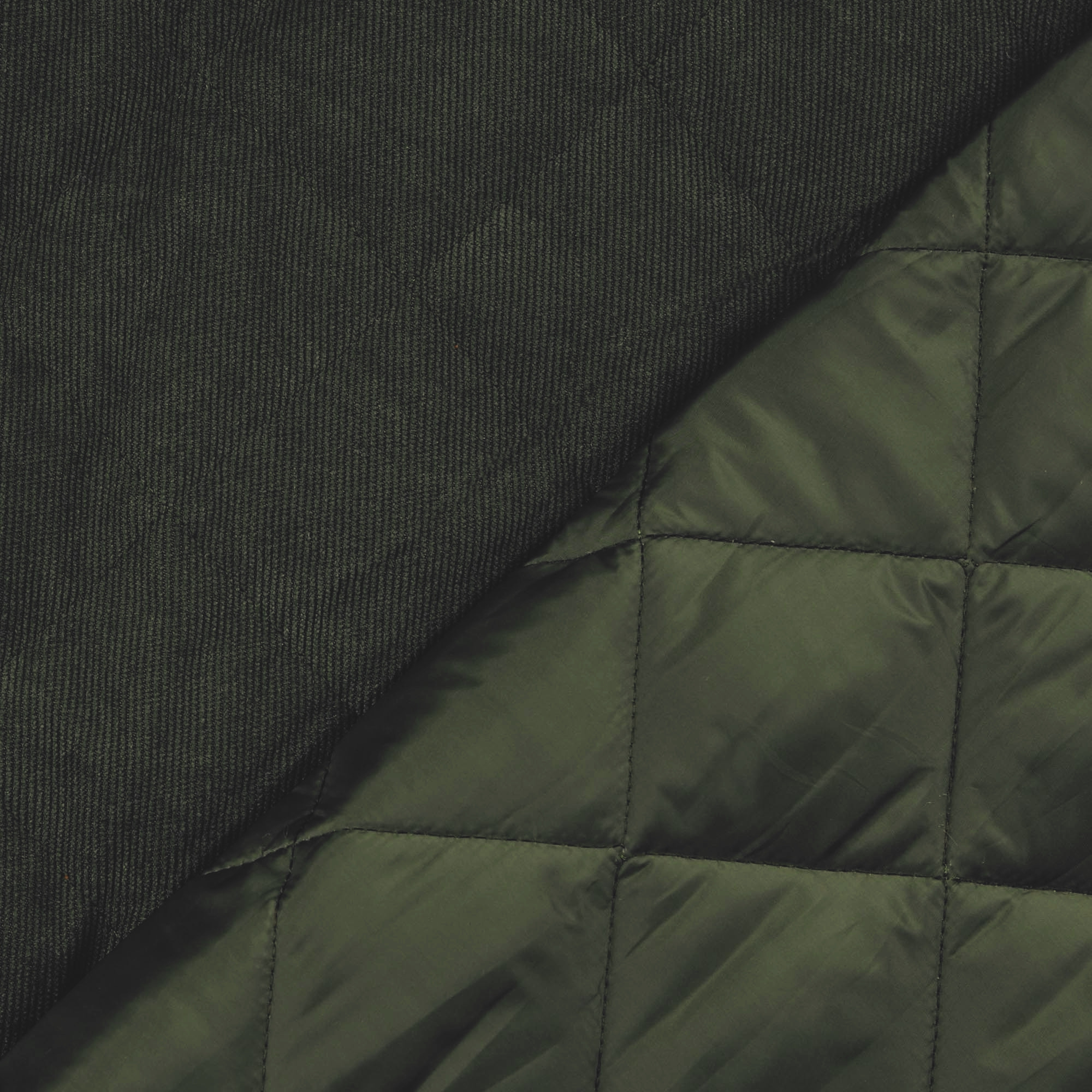 Cord Stepper, dunkelgrün