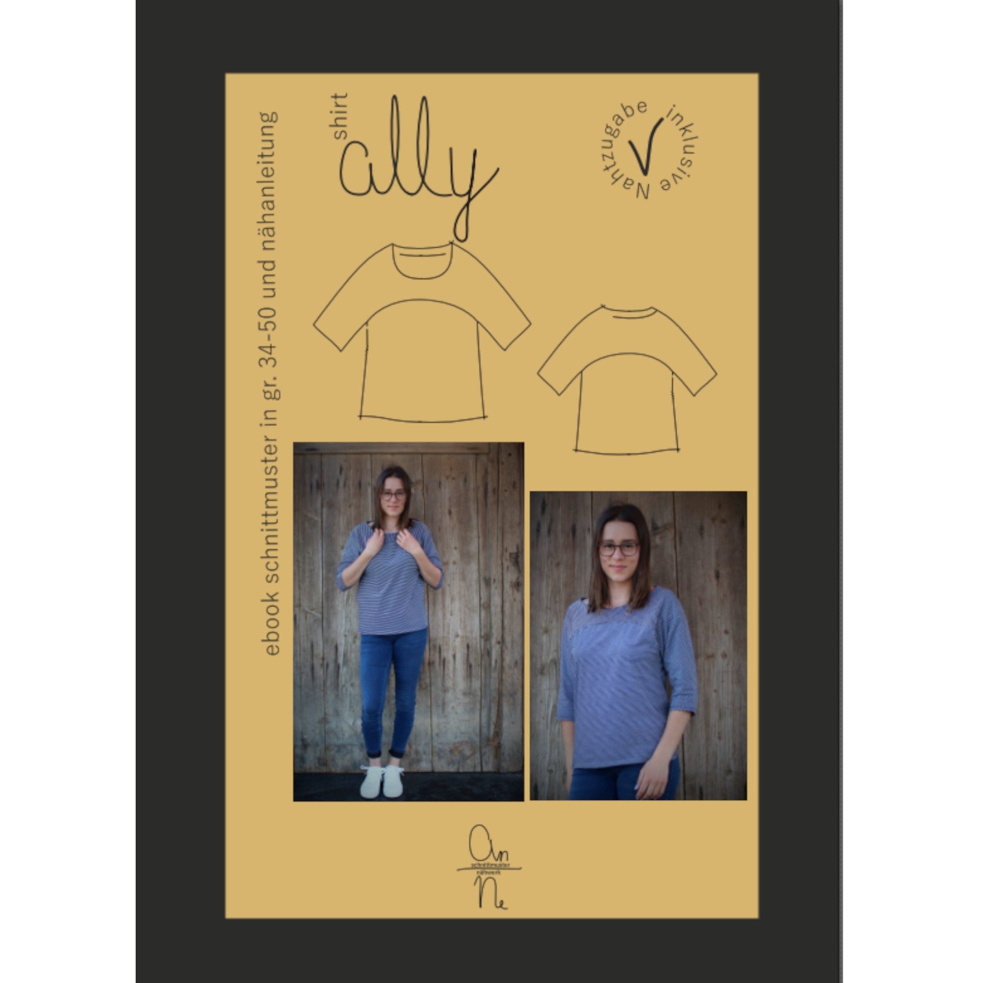 E-Book An-Ne Schnittmuster Shirt Ally