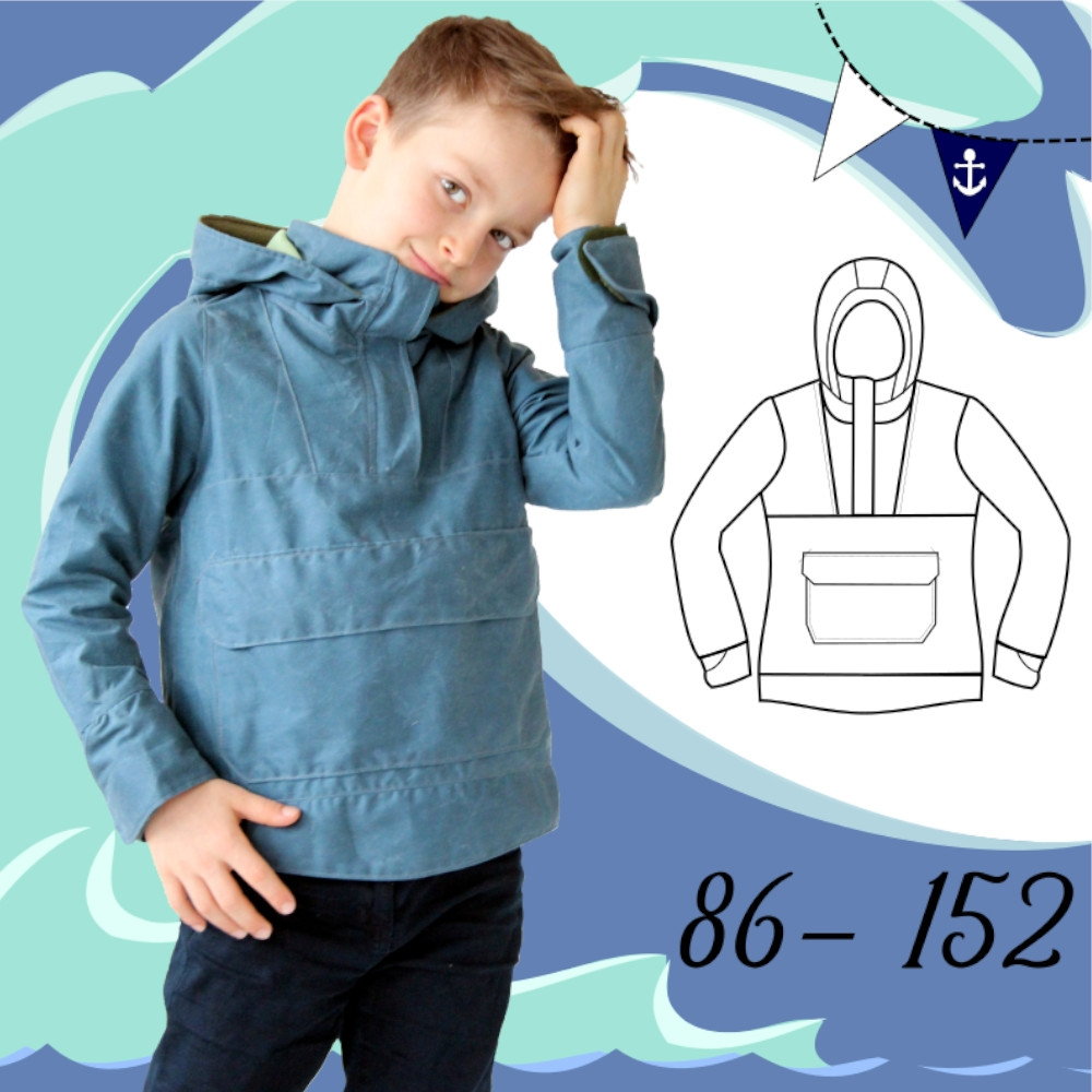 E-Book AnniNanni Jacke - Windbreaker Nordwind