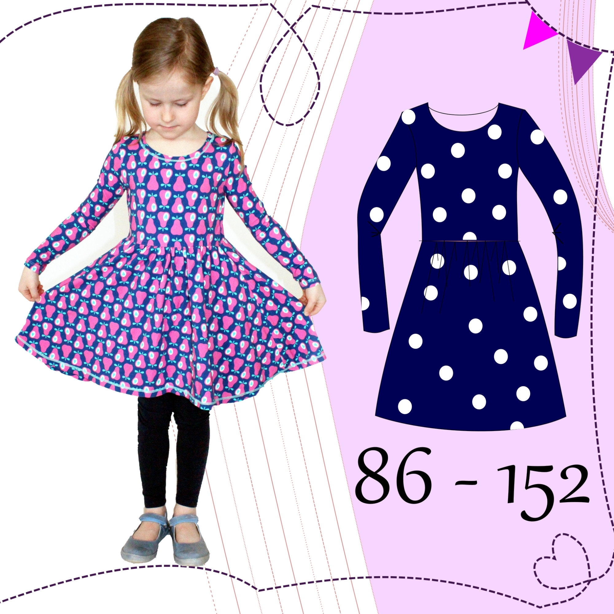 E-Book AnniNanni kleines Ballerina-Kleid