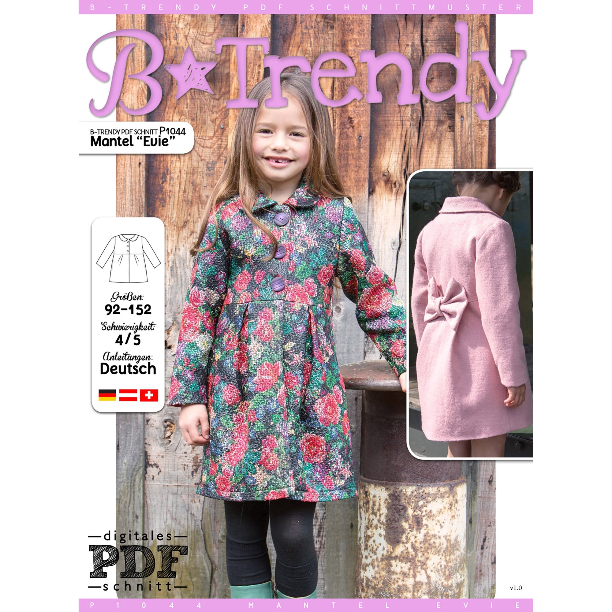 E-Book B-Trendy P1044 Mantel Evie