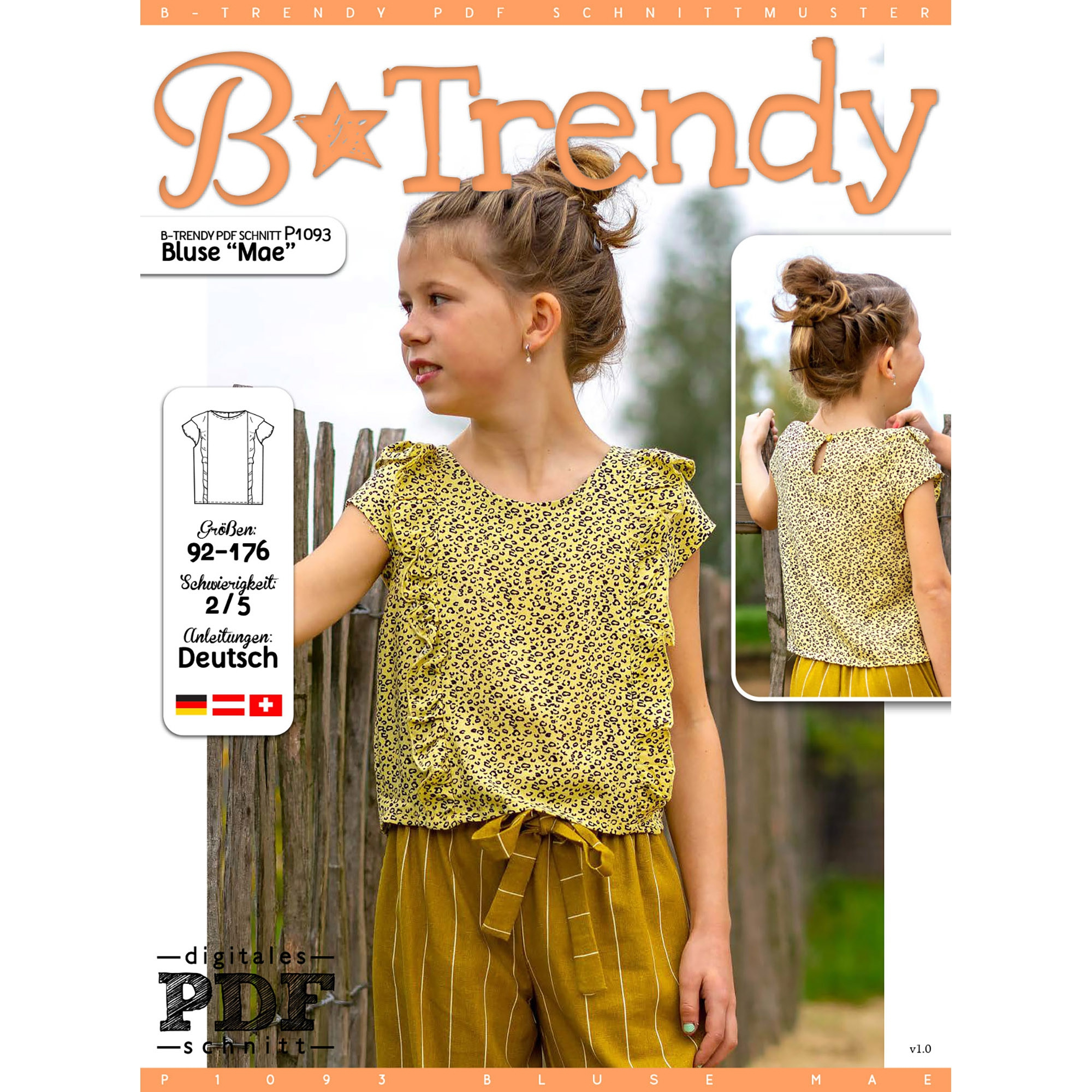 E-Book B-Trendy P1093 Bluse Mae