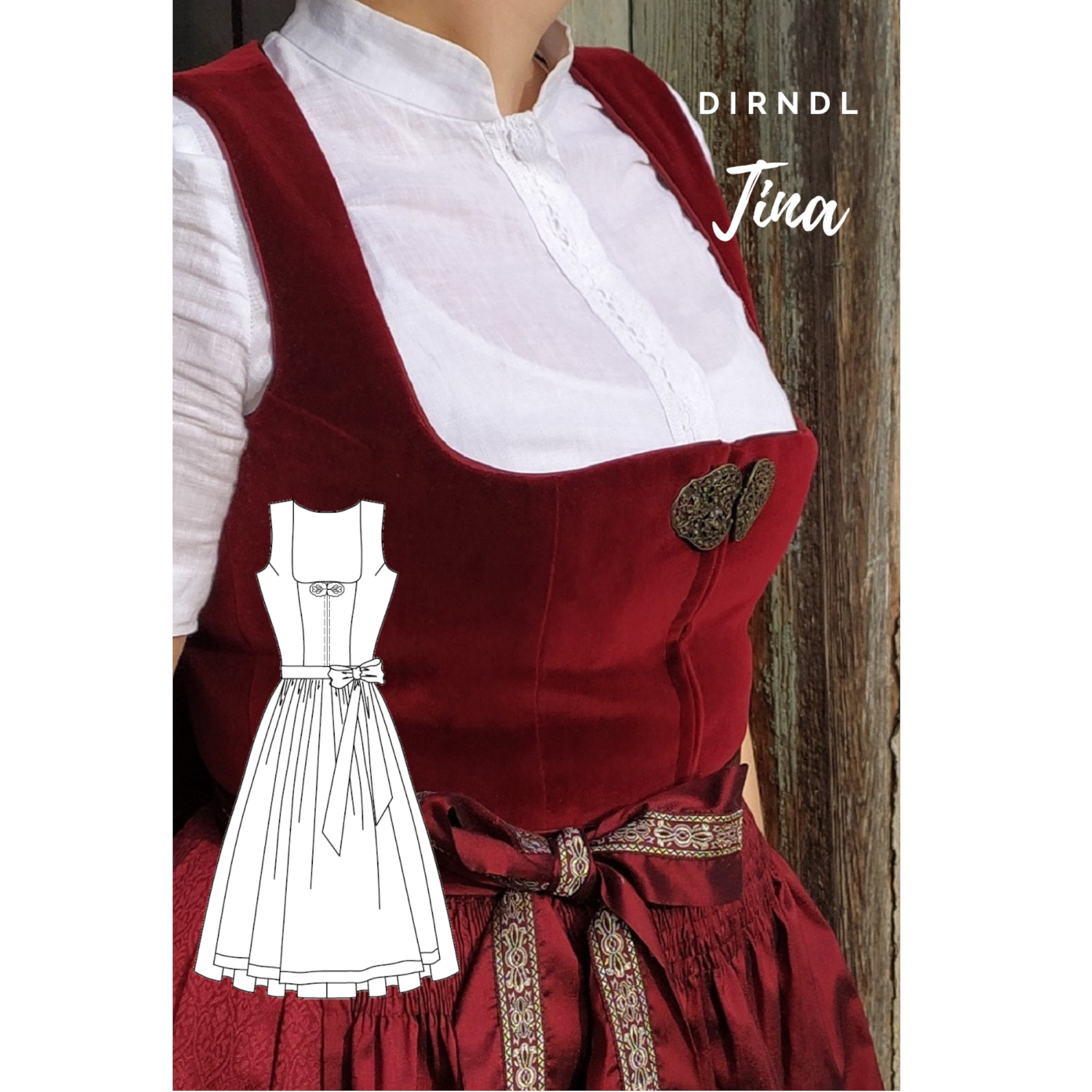 E-Book Dirndl Schnitte Dirndl Tina
