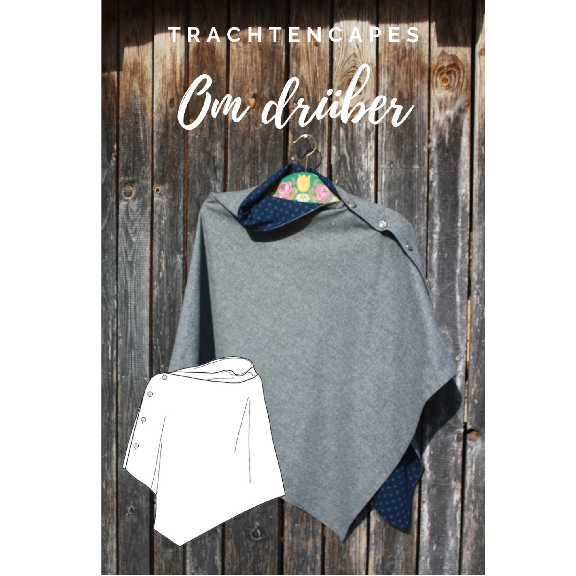 E-Book Dirndl Schnitte Om drüber Tücher und Capes