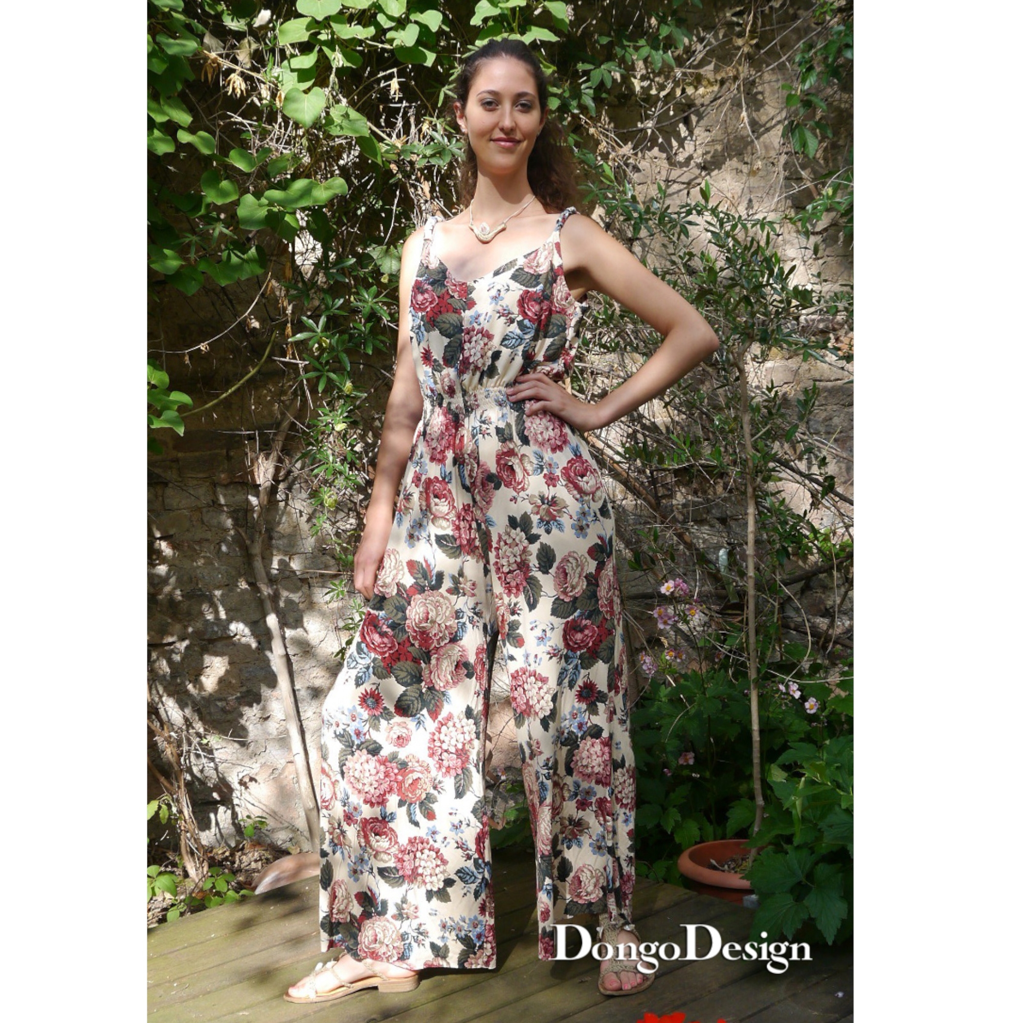 E-Book DongoDesign Damen Overall Sommerfreunde