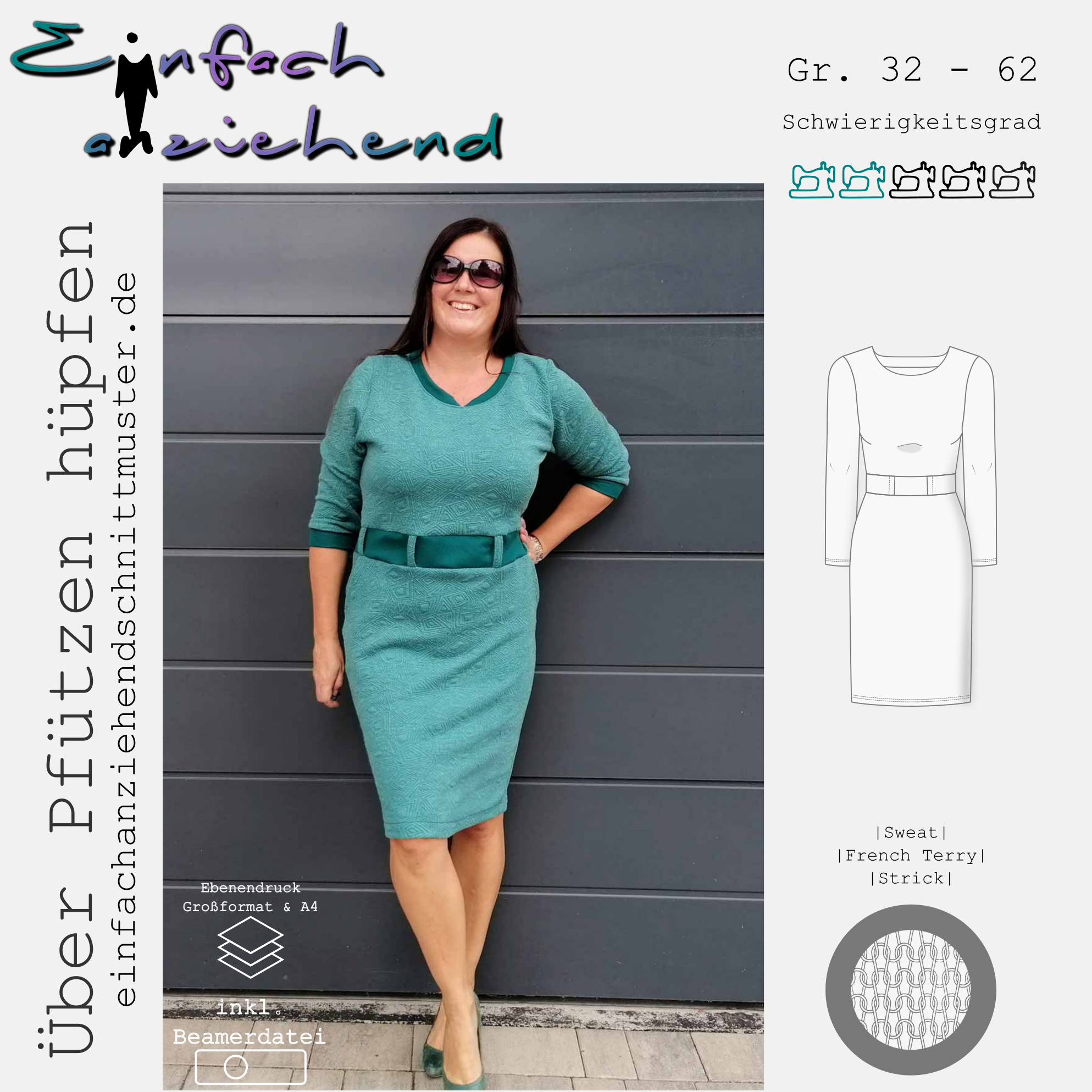 E-Book Einfach anziehend Kleid Über Pfützen hüpfen