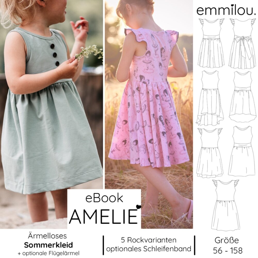 E-Book Emmilou. Sommerkleid Amelie Kinder