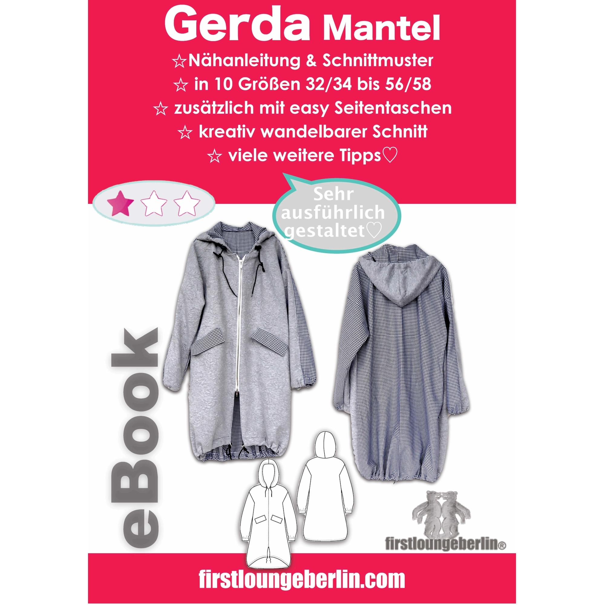 E-Book Firstlounge Berlin Mantel Gerda