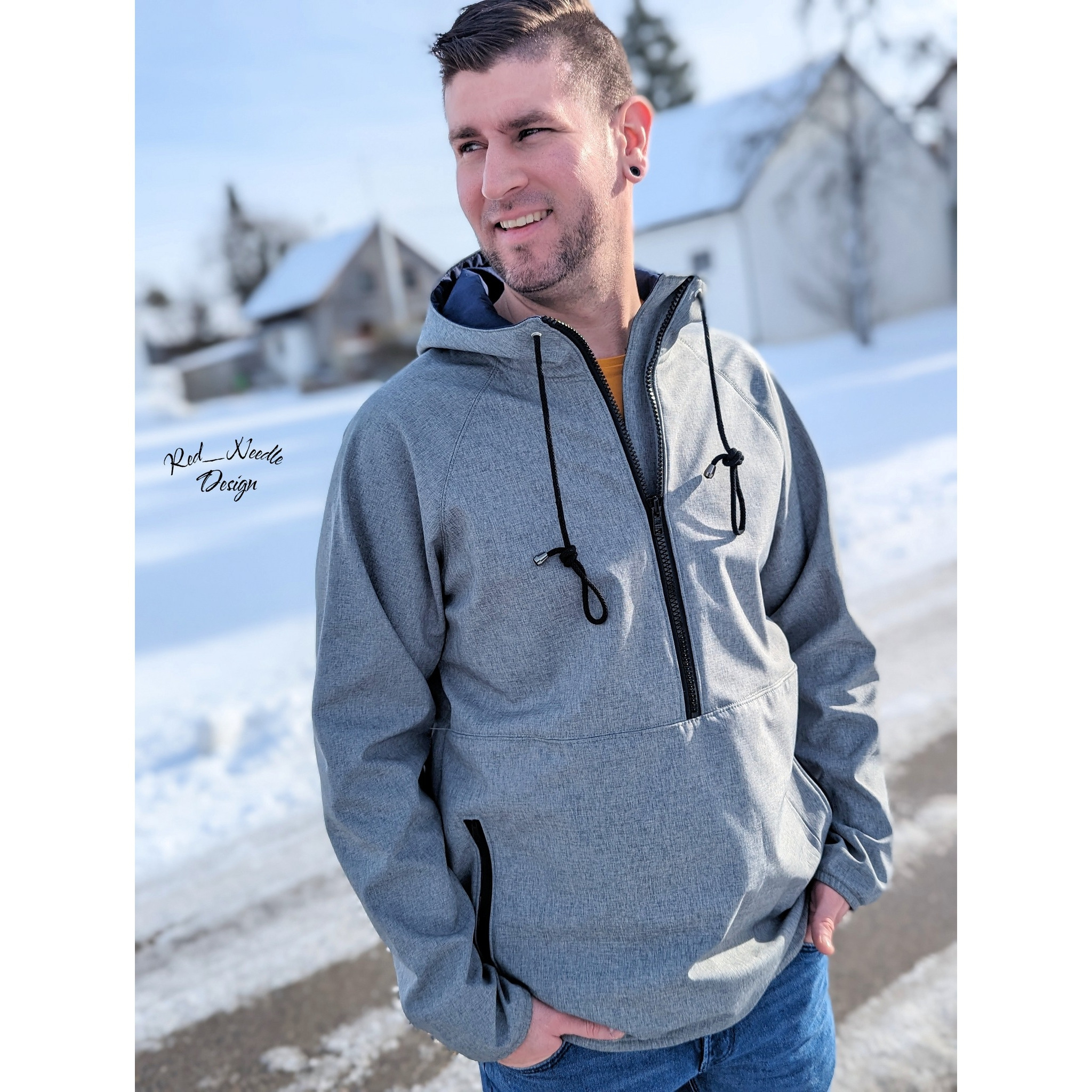 E-Book Küstenschnitt Windbreaker Vindjakke Herren