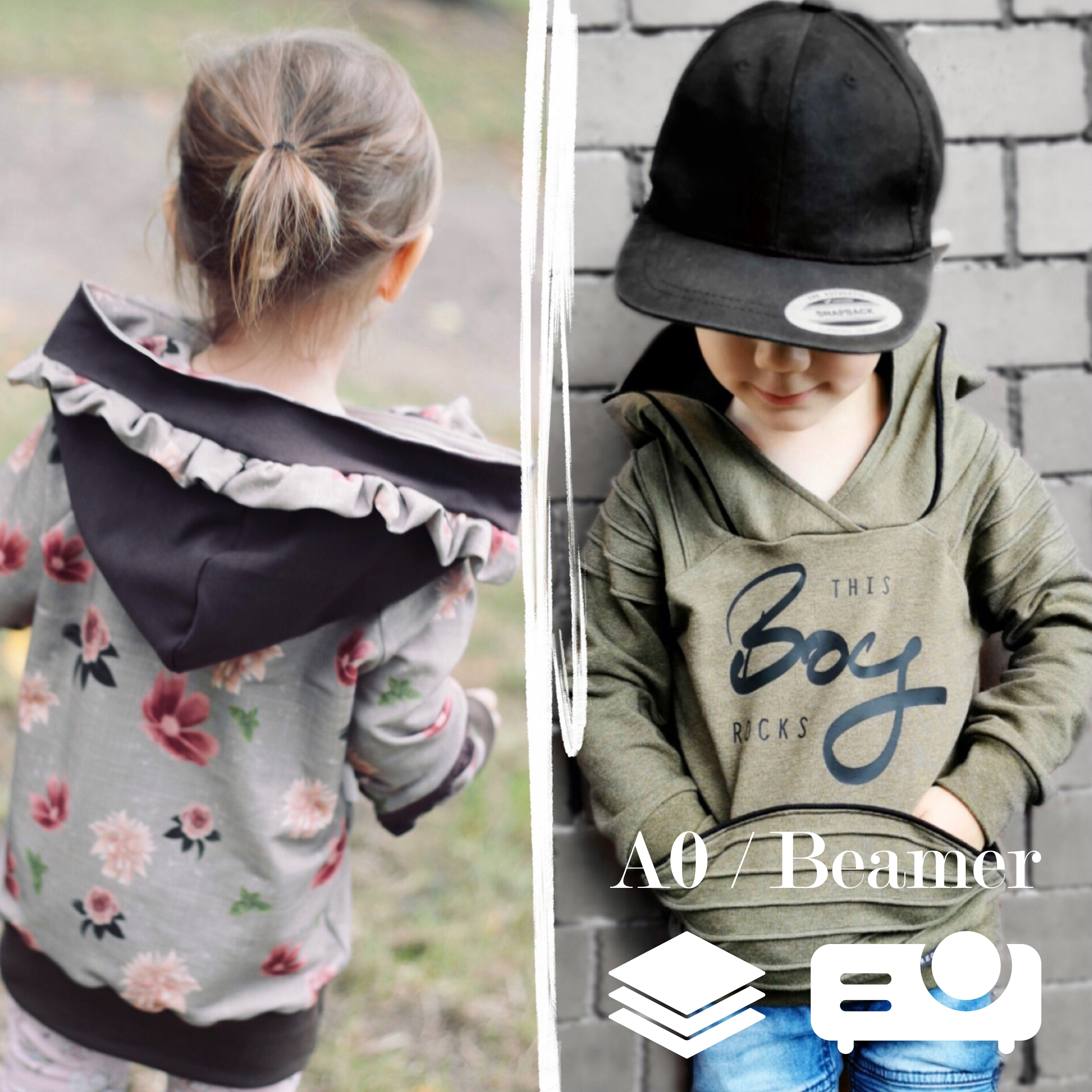 E-Book LovelySewDesign Lovely Hoodie Baby Beamer / A0-Version