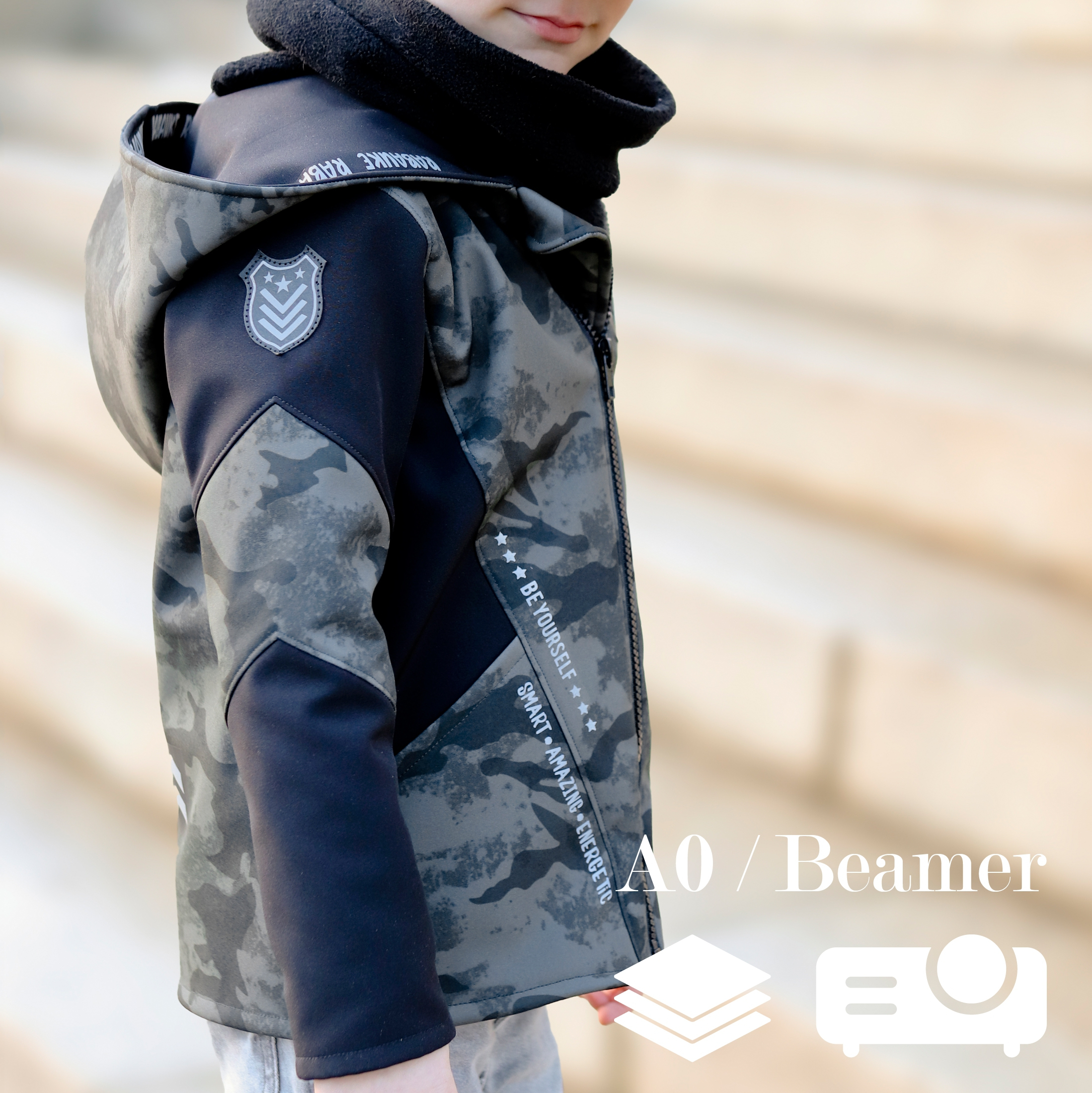 E-Book LovelySewDesign Lovely Outdoor Jacket Gr. 74-164 A0/Beamer-Version