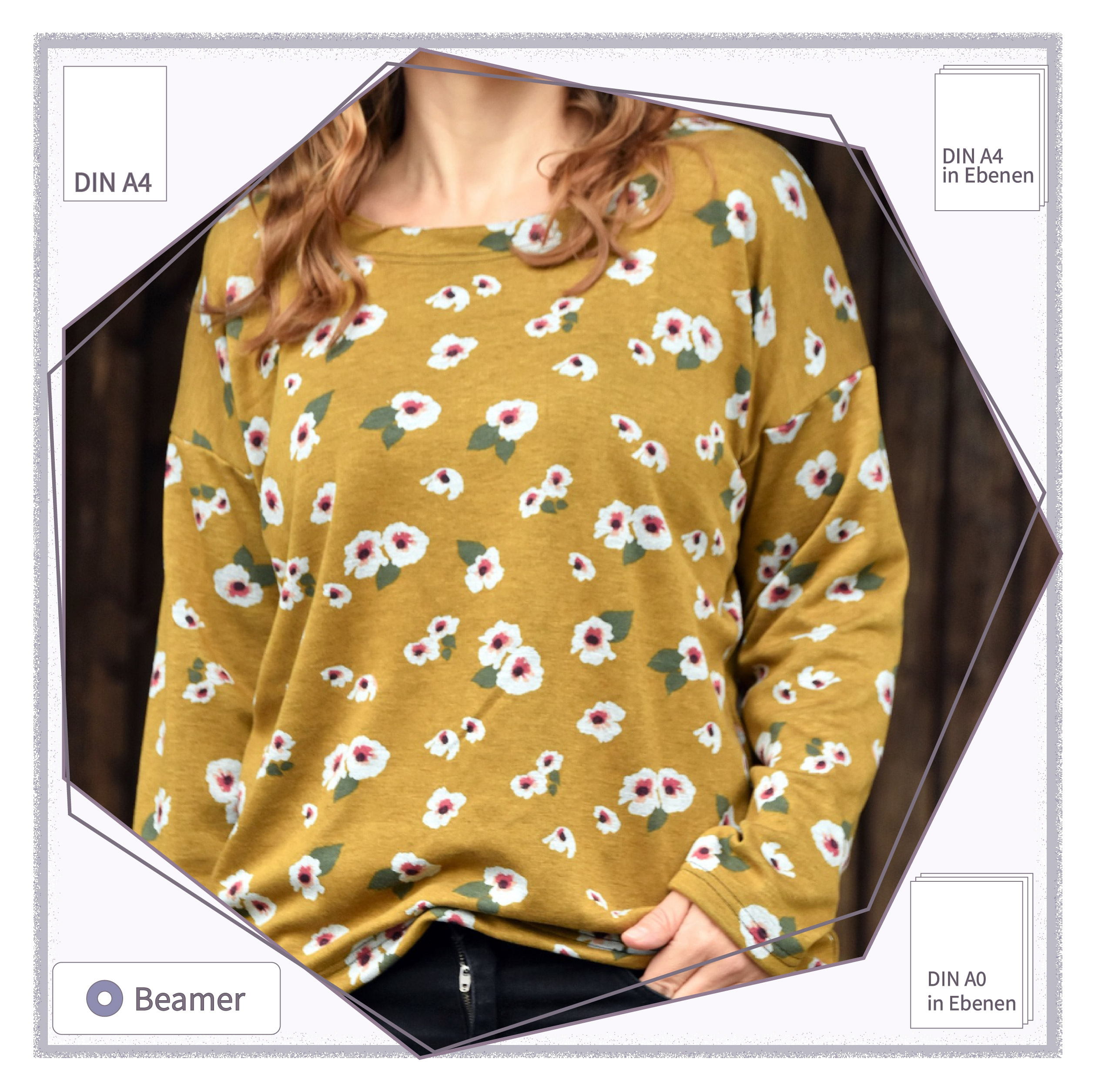 E-Book Mini&Me Patterns Strickpulli Women - A0/Beamer